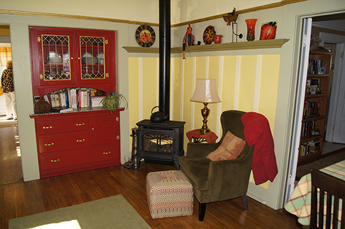 click to view larger image Craftsman dining room detail